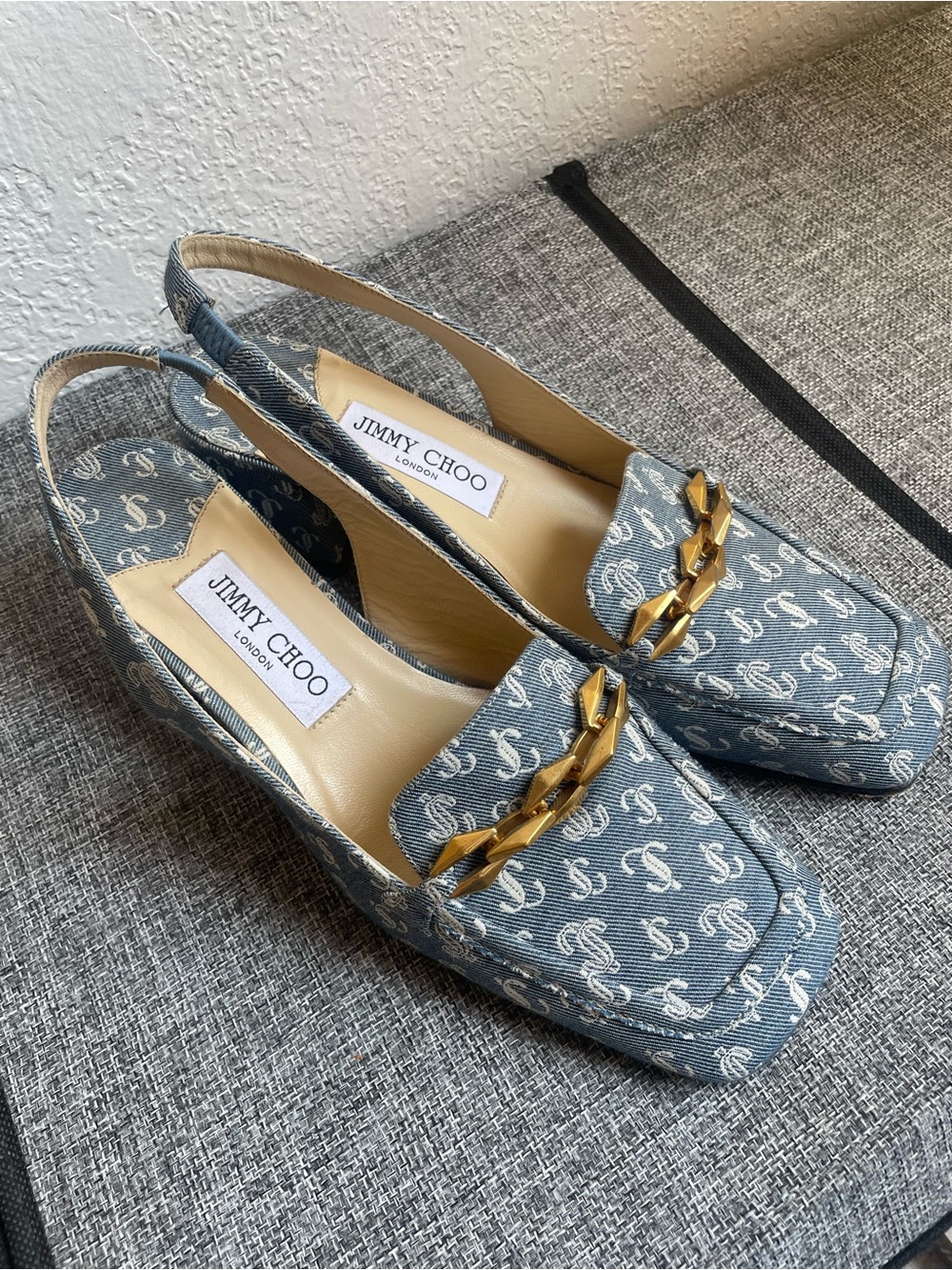 Jimmy Choo Diamond Tilda 45 Slingback Pump - Picture 2 of 7